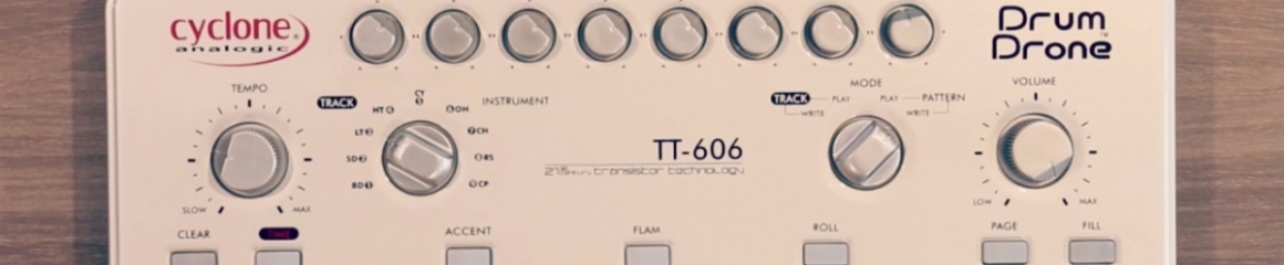 Cyclone TT-606: Drumatix v moderním pojetí
