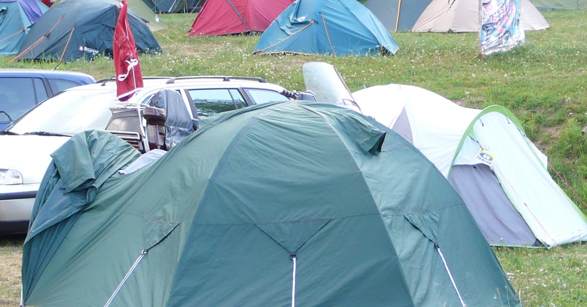 Vlastní stany a přívěsy | Camping Žralok Plumlov