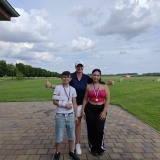 Poprvé na golfu