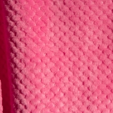 Malinově růžové pončo se vzorem