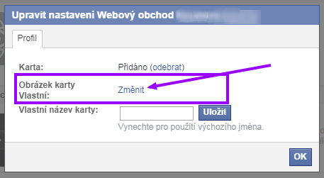 Změna nastavení aplikace