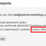Import 4/4 - nastavte si možnosti