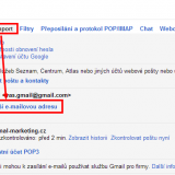 Nastavení odesílání