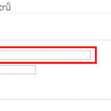 Hodnoty parametru