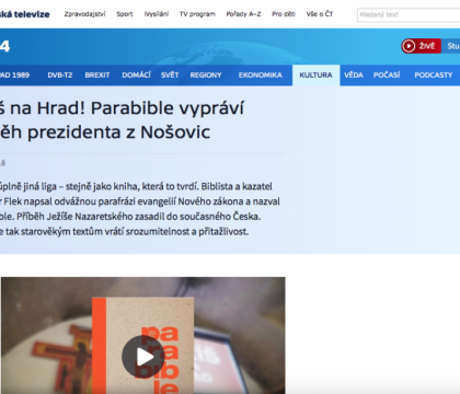 Review on Czech National TV website