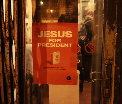 Jesus For President poster