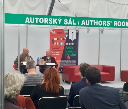 Author’s room at Book World Prague 2019, International Book Fair and Literary Festival