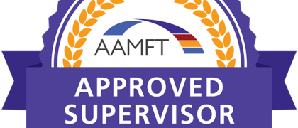Updated badge AAMFT Supervisor Badge